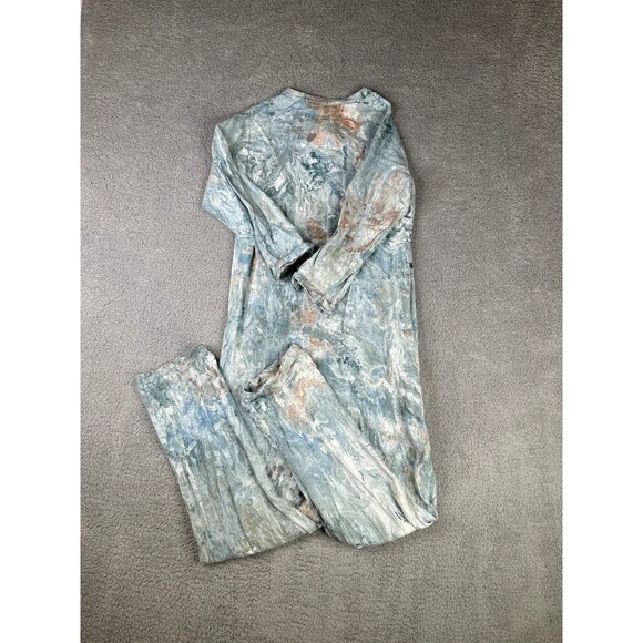 Nico Nico by Sue Tsai watercolor jumpsuit pantsuit chinese inspired sz medium - Picture 8 of 8